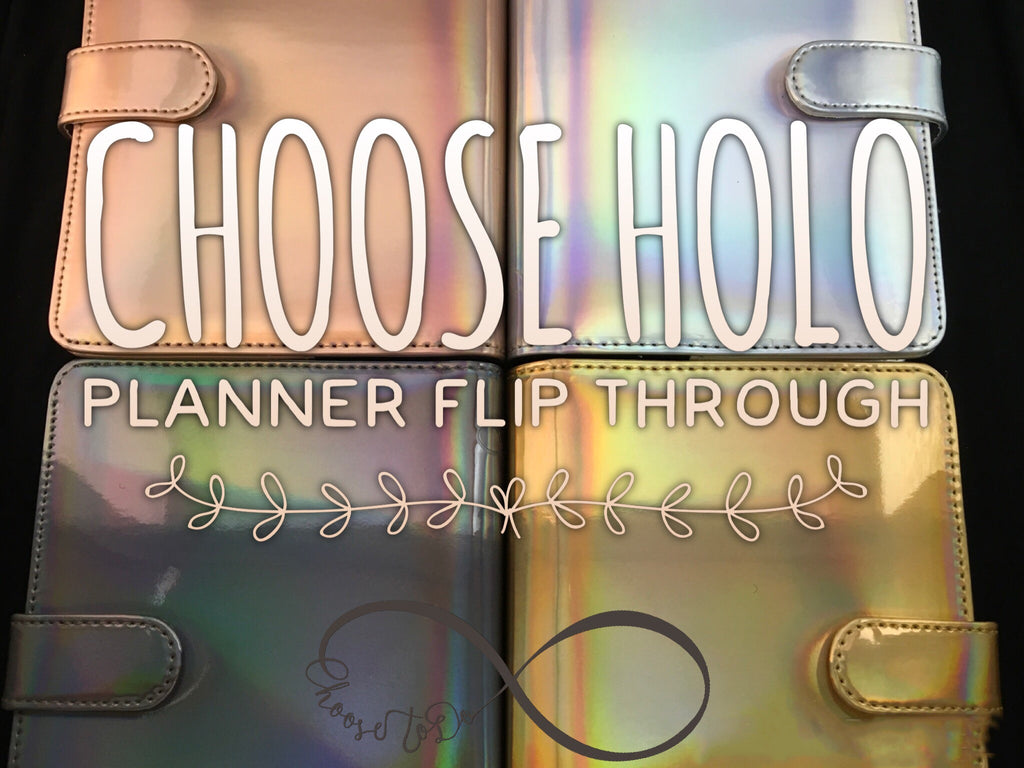 What's inside? | Holographic Planners by ChooseToDo